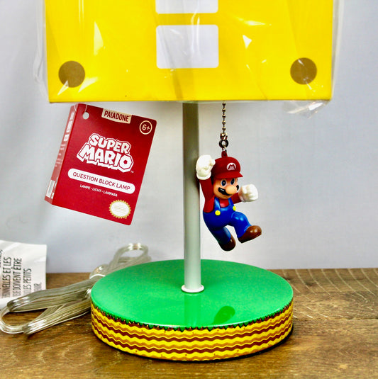 Super Mario Question Block Table Lamp