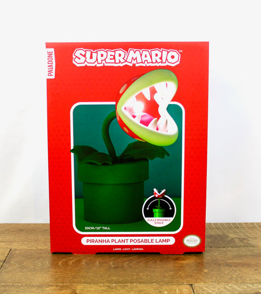 Super Mario Piranha Plant Posable Lamp