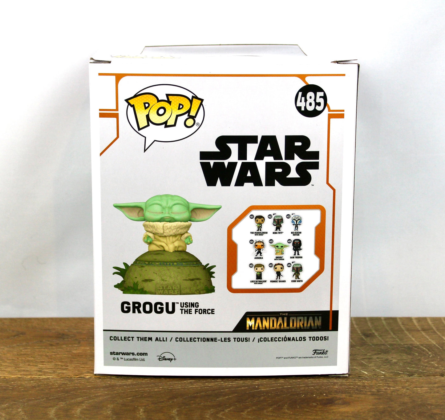 Star Wars Grogu Using the Force Lights and Sounds Funko Pop