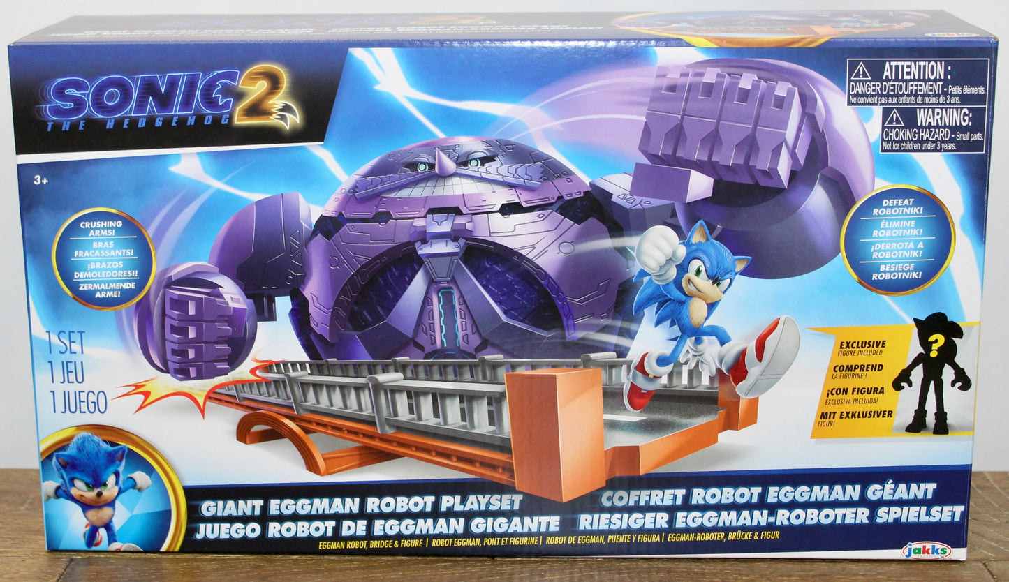 Sonic the Hedgehog 2 Movie Giant Eggman Playset