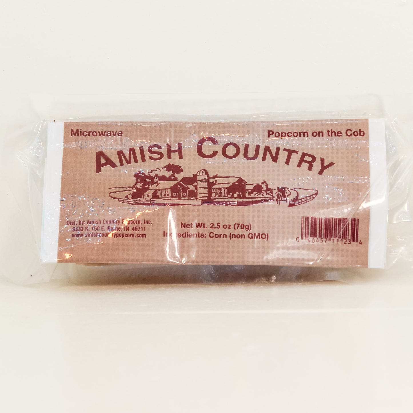 Amish Country Popcorn - White Popcorn Microwave Cob