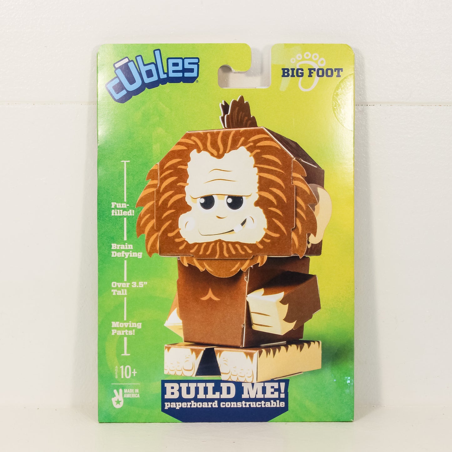 CUBLES X BIGFOOT 3D Paperboard Constructable