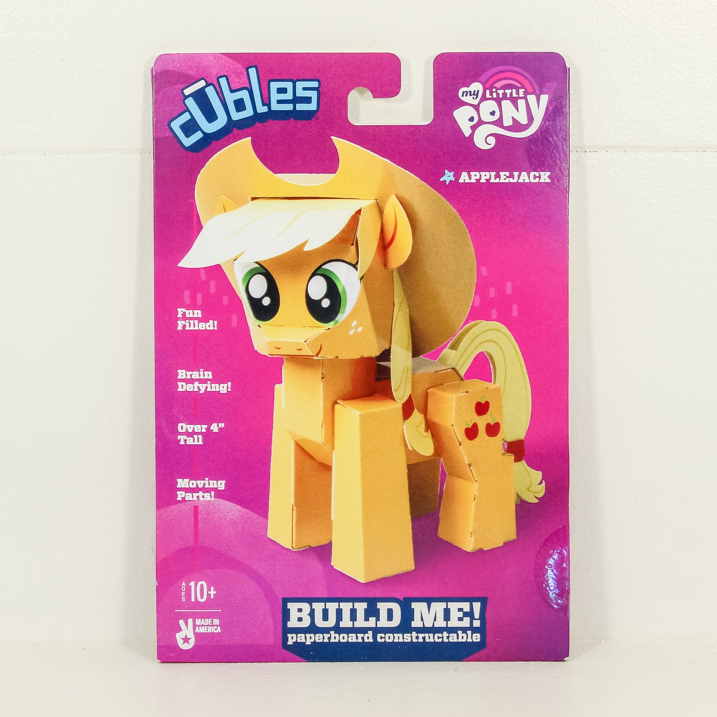 CUBLES My Little Pony Series 1 APPLEJACK 3D Paperboard Constructable