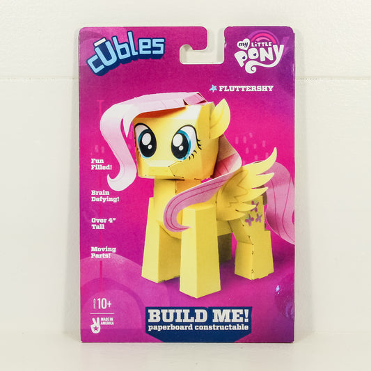 CUBLES My Little Pony Series 1 FLUTTERSHY 3D Paperboard Constructable