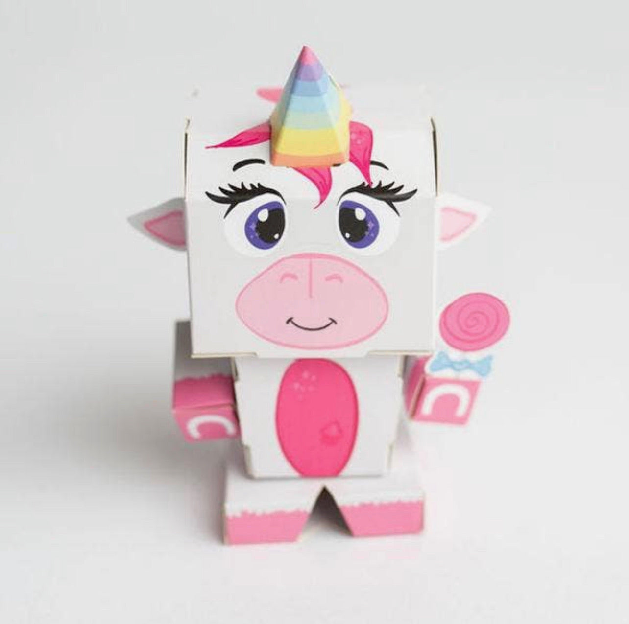 Unicorn 3D Paperboard Constructable