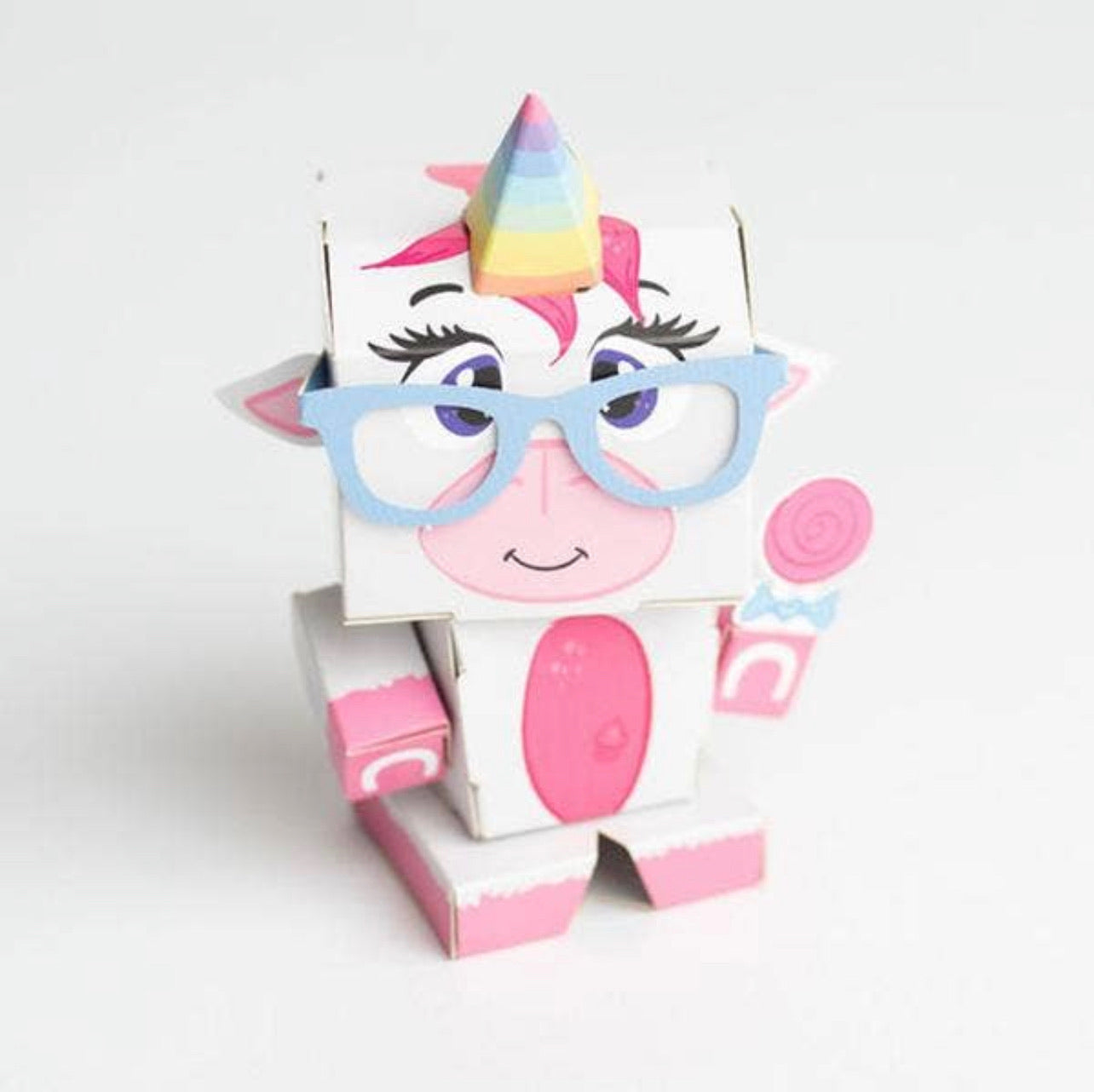 Unicorn 3D Paperboard Constructable