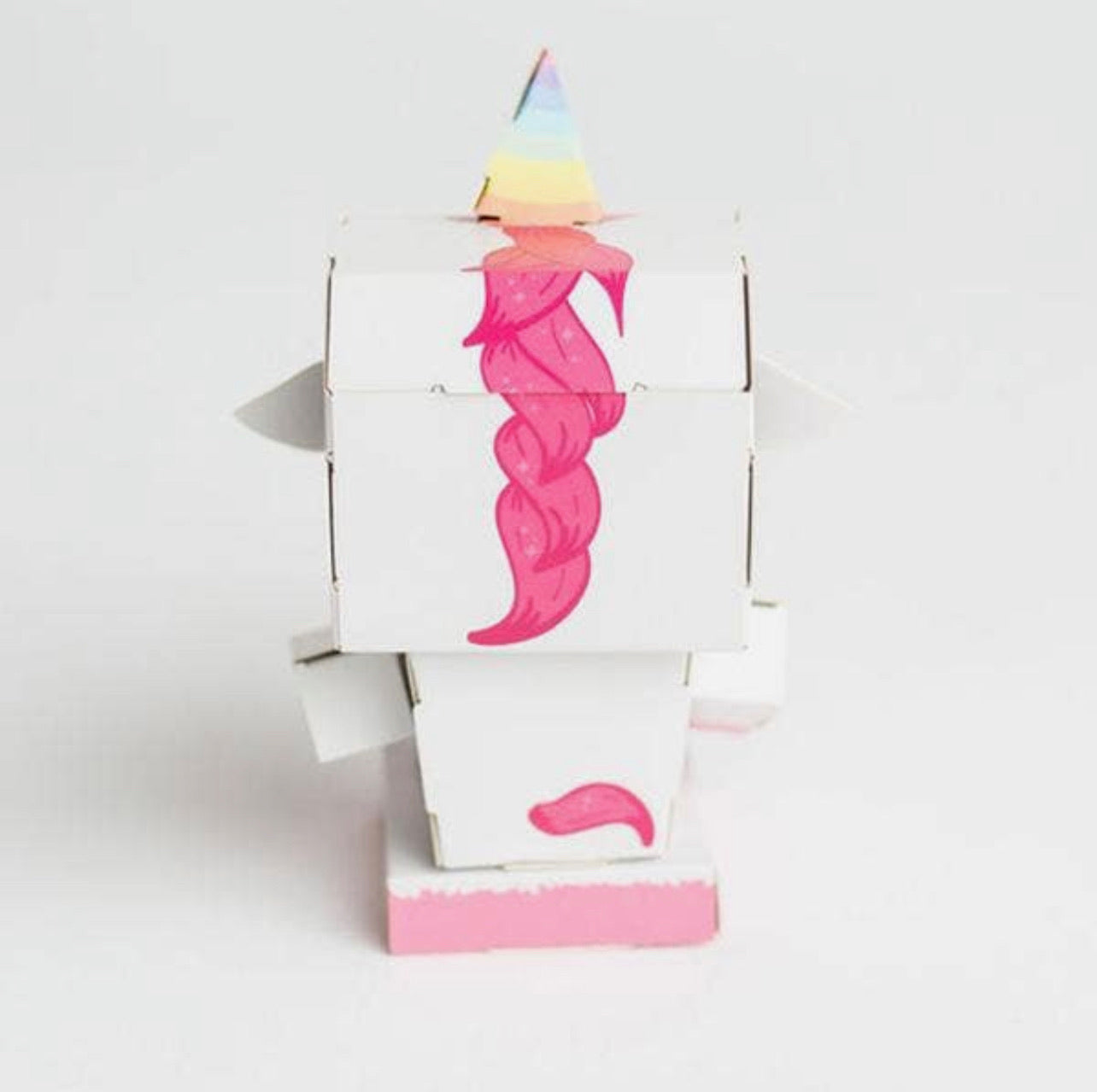 Unicorn 3D Paperboard Constructable