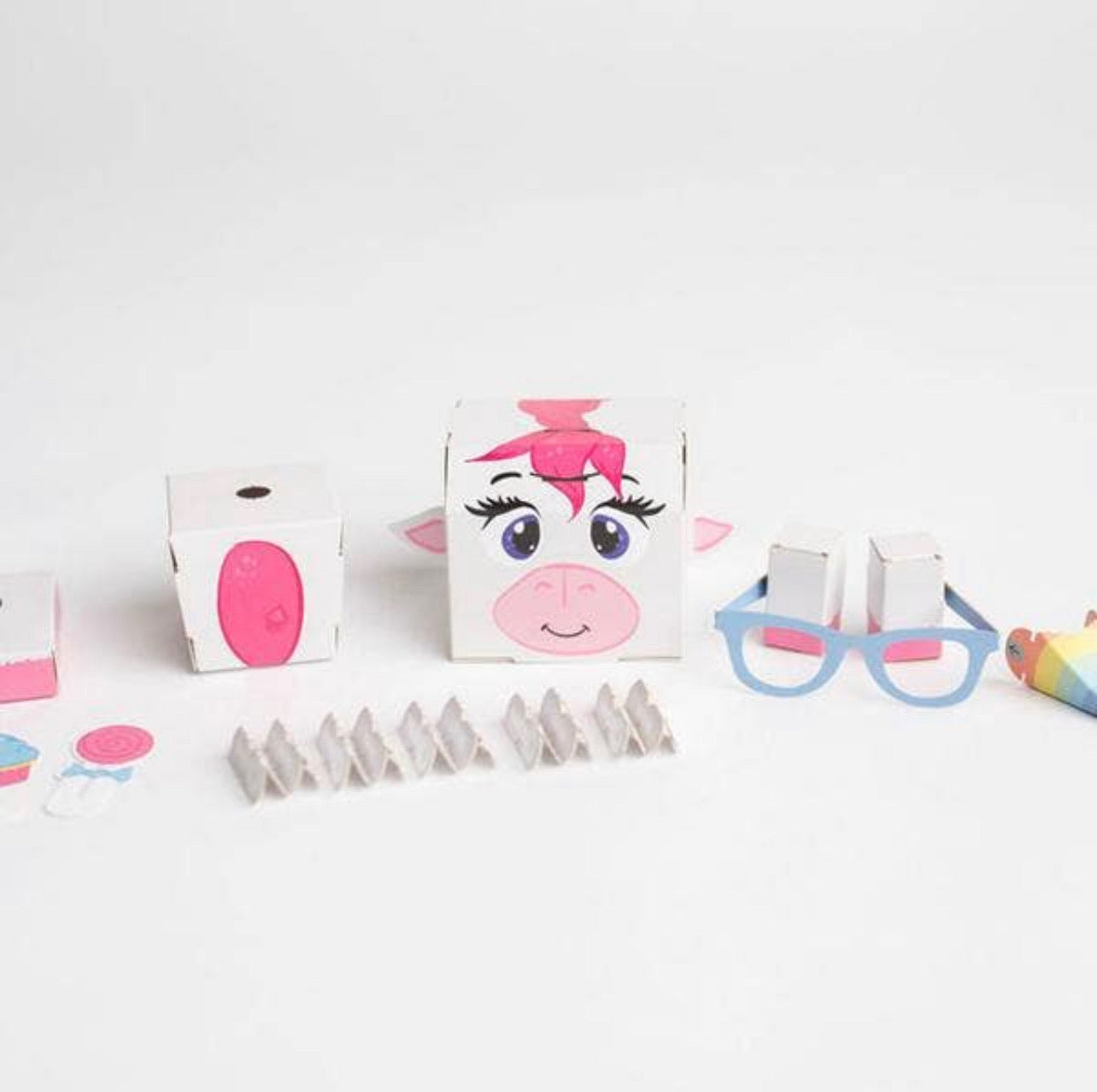 Unicorn 3D Paperboard Constructable