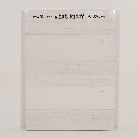 What Kids? Mini Notepad