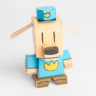 CUBLES Dog Man 3D Paperboard Constructable